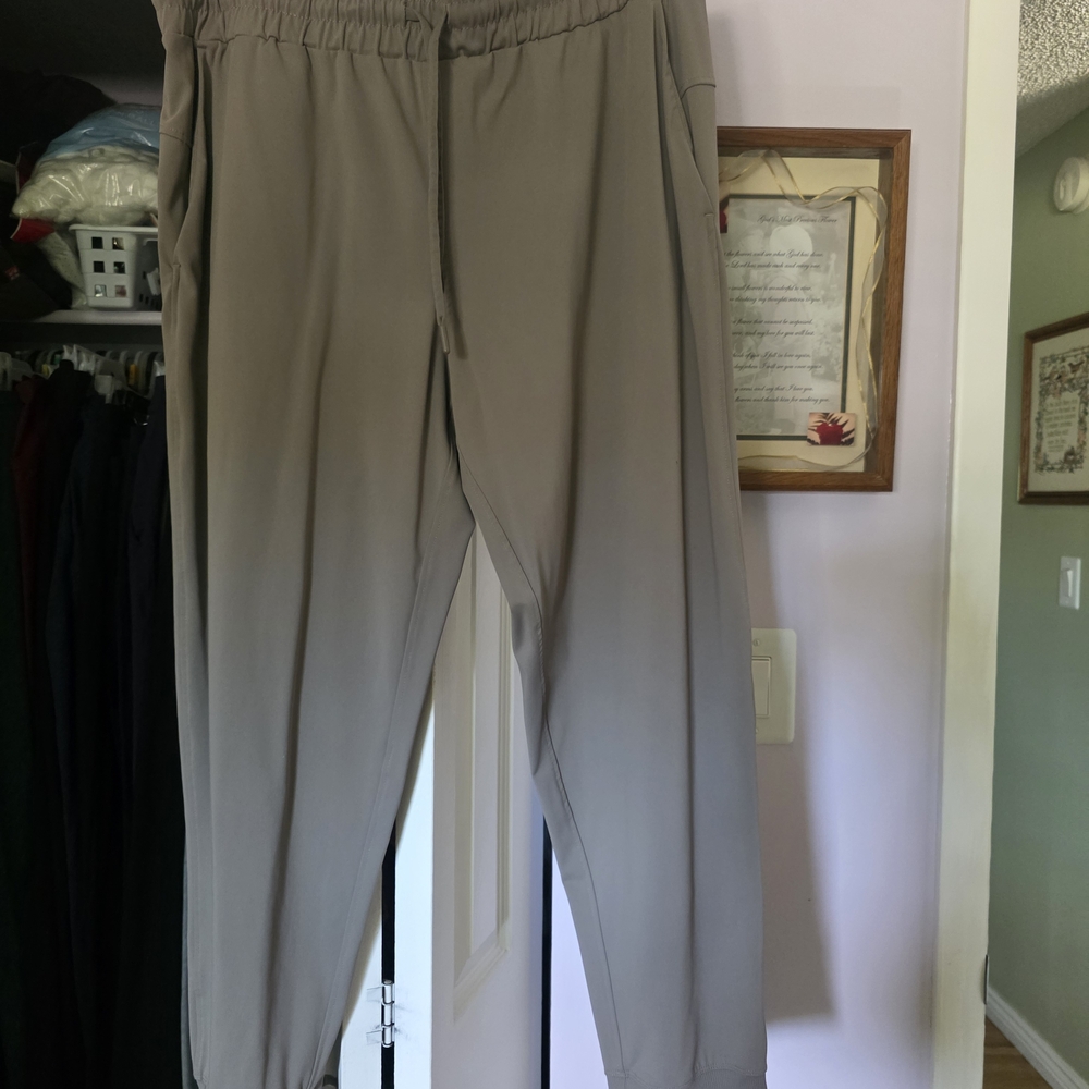 Women's Taupe Joggers